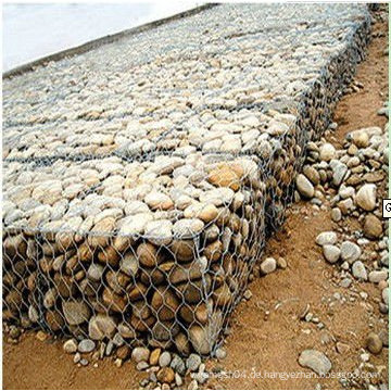 Verzinktes &amp; PVC beschichtetes Gabion Drahtgeflecht